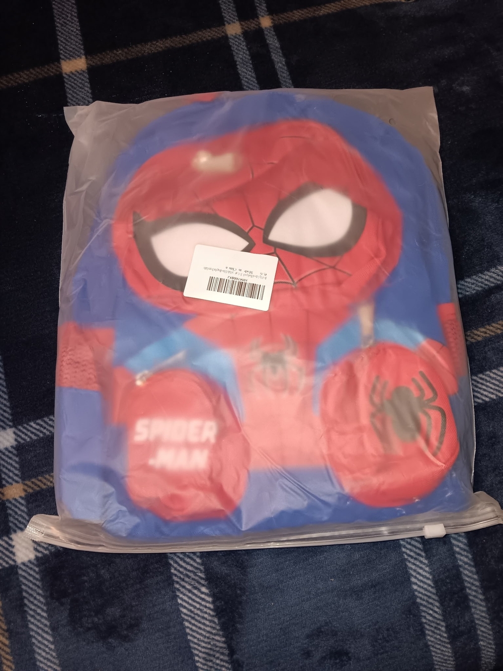 Kids Spider-Man Backpack - Red & Blue